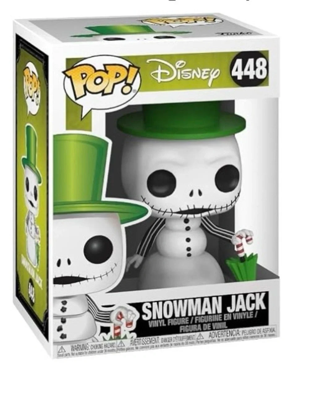 Funko  Snowman Jack: Disney The Nightmare Before Christmas Vinyl Figure # 448
